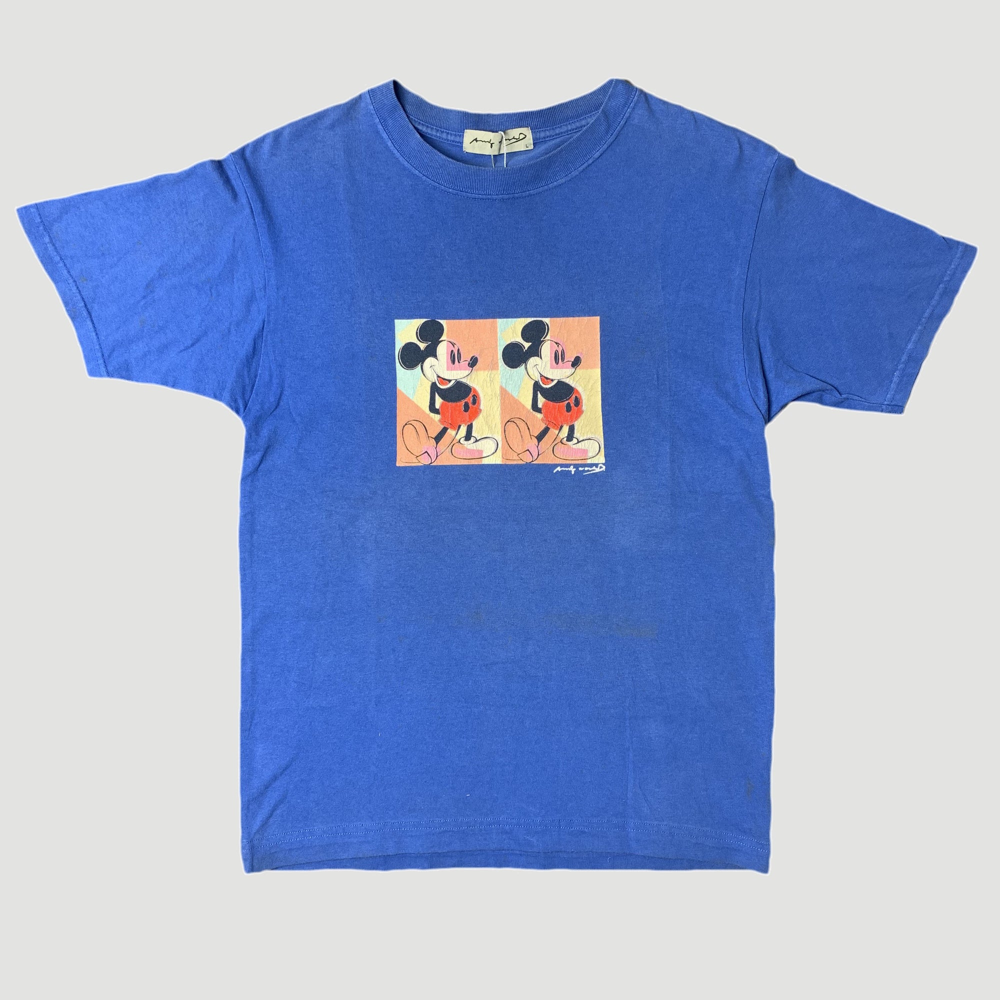 90's Andy Warhol Mickey Mouse T-Shirt