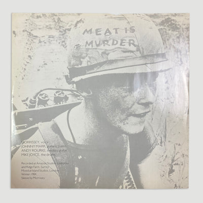 1985 The Smiths Meat is Murder LP