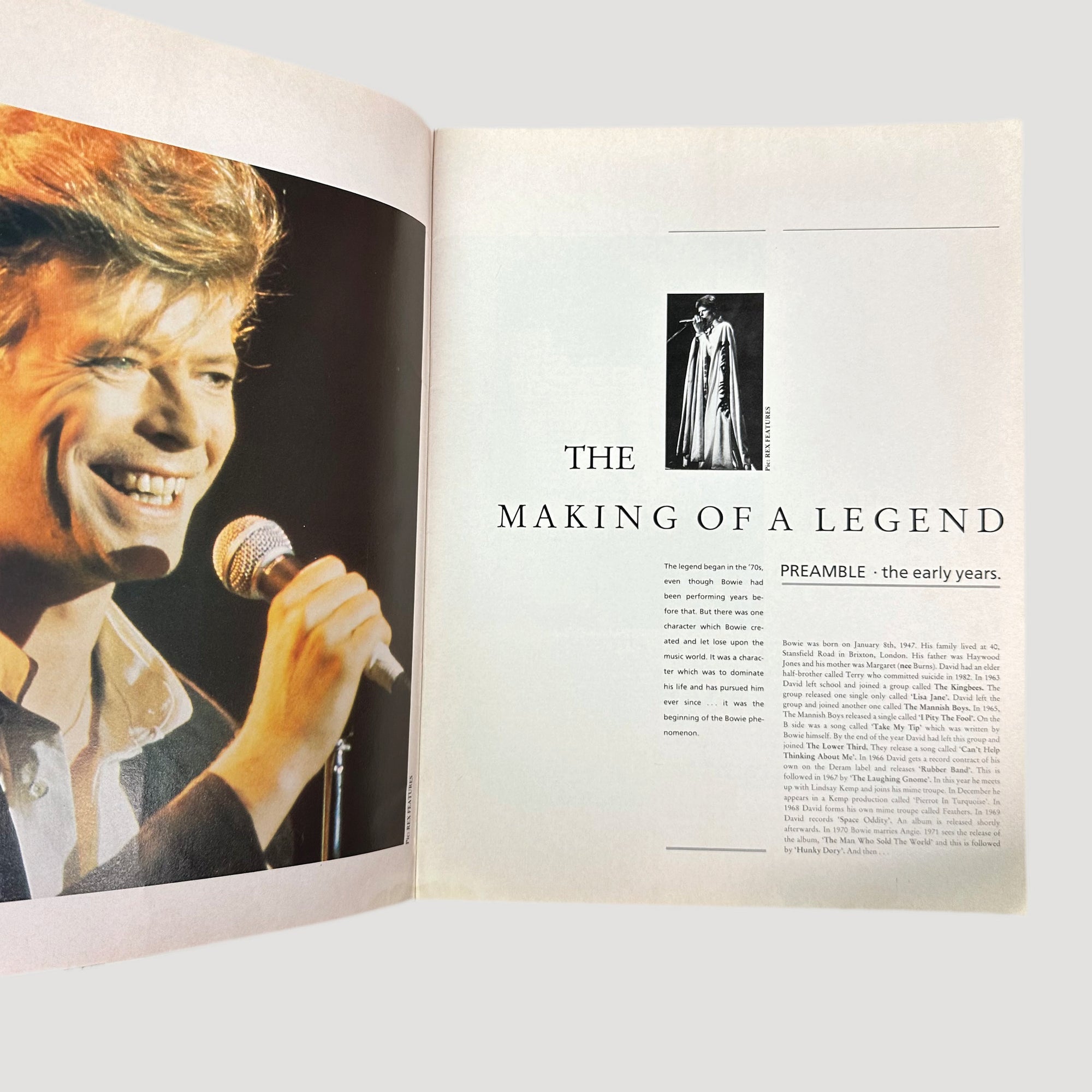 1987 David Bowie A Creative Catalogue