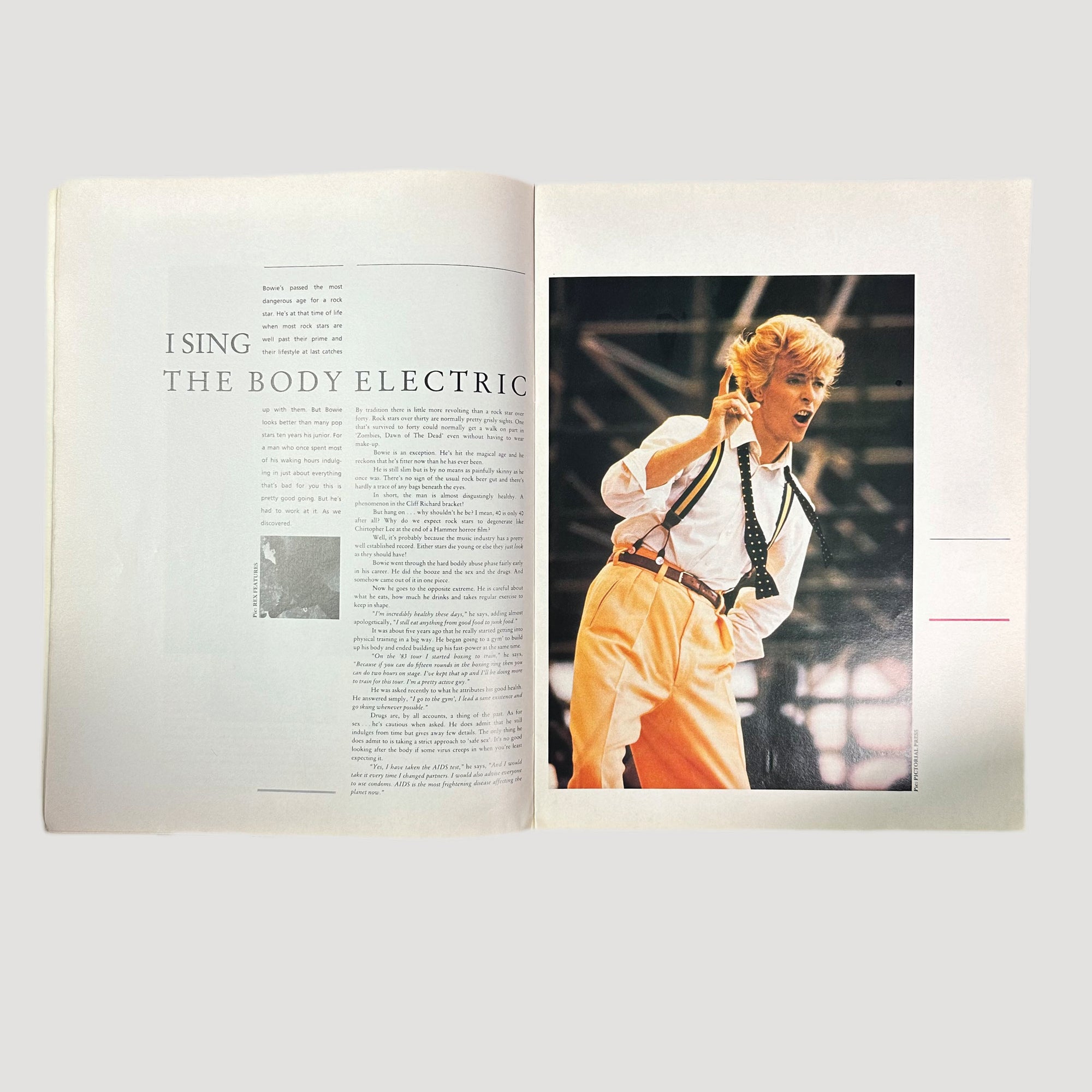 1987 David Bowie A Creative Catalogue