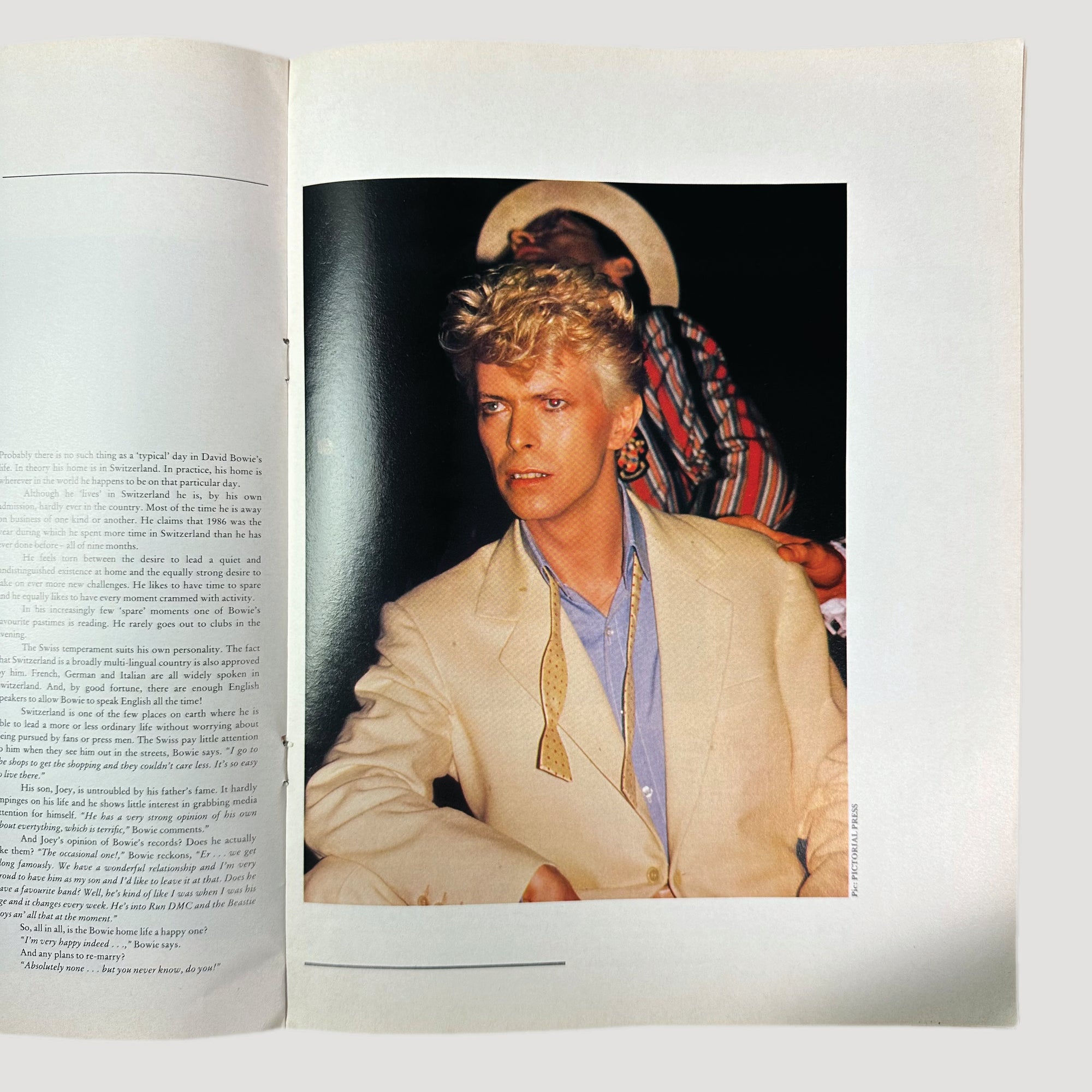 1987 David Bowie A Creative Catalogue