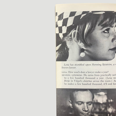 1970 I Am Curious (Blue) A Film by Vilkgot Sjoman
