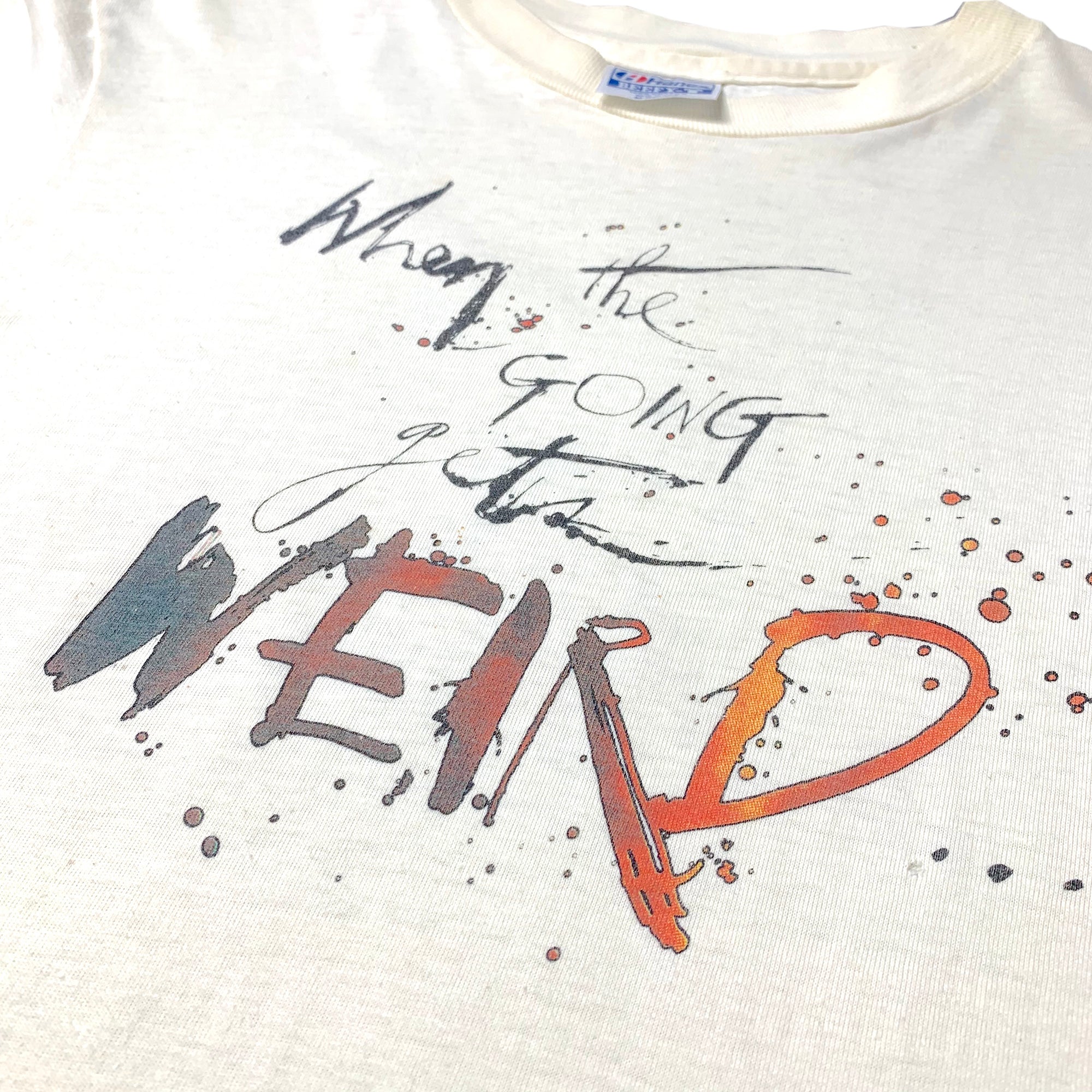 Early 90's Ralph Steadman x Hunter S. Thompson 'Weird' T-Shirt