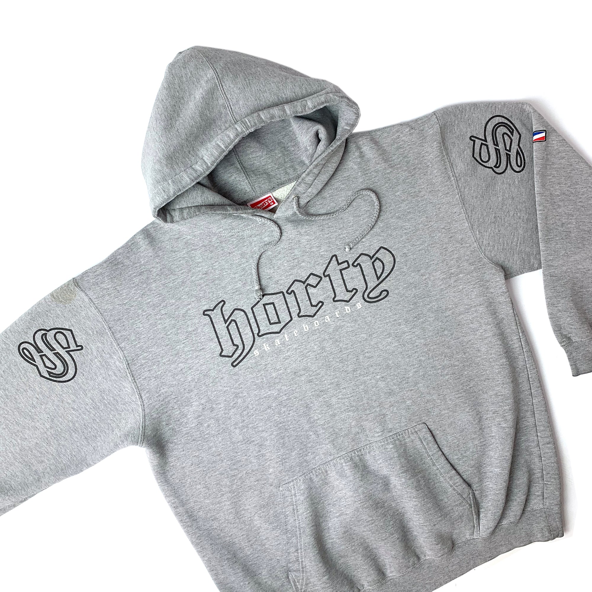 90's Shorty's Skateboards 'S' Sleeve Hoodie