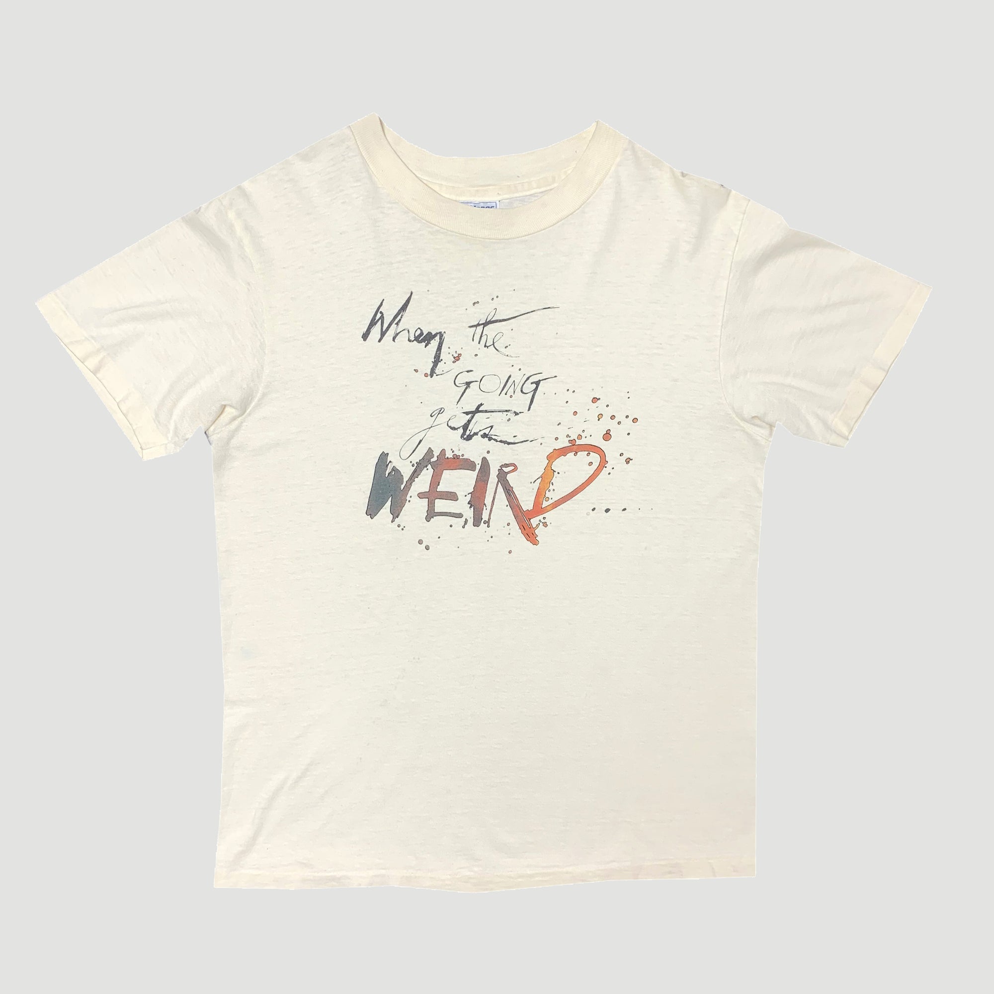 Early 90's Ralph Steadman x Hunter S. Thompson 'Weird' T-Shirt