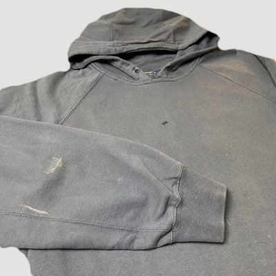 90's Plain Navy Hoodie