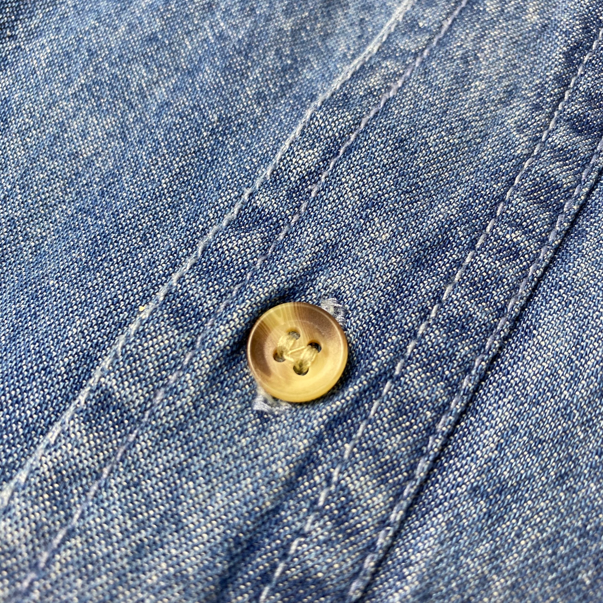 Mid 90's Bose Denim Chambray Work Shirt