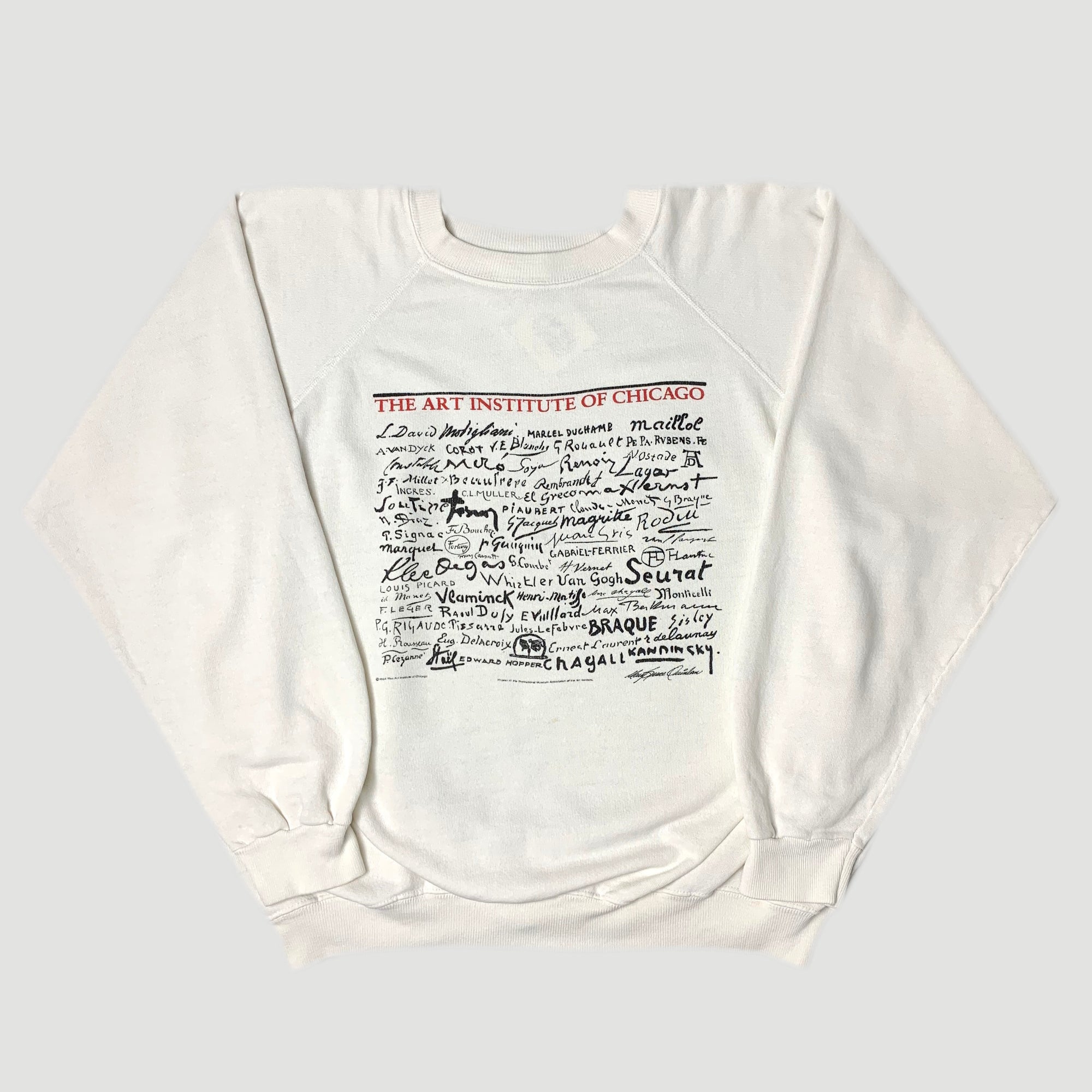 1984 Art Institute Of Chicago Sweatshirt
