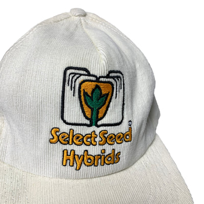 90s Select Seed Hybrids Corduroy Snapback Cap