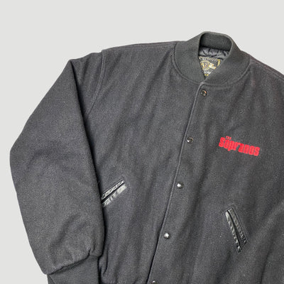 Late 90's The Sopranos Wool Bomber Jacket