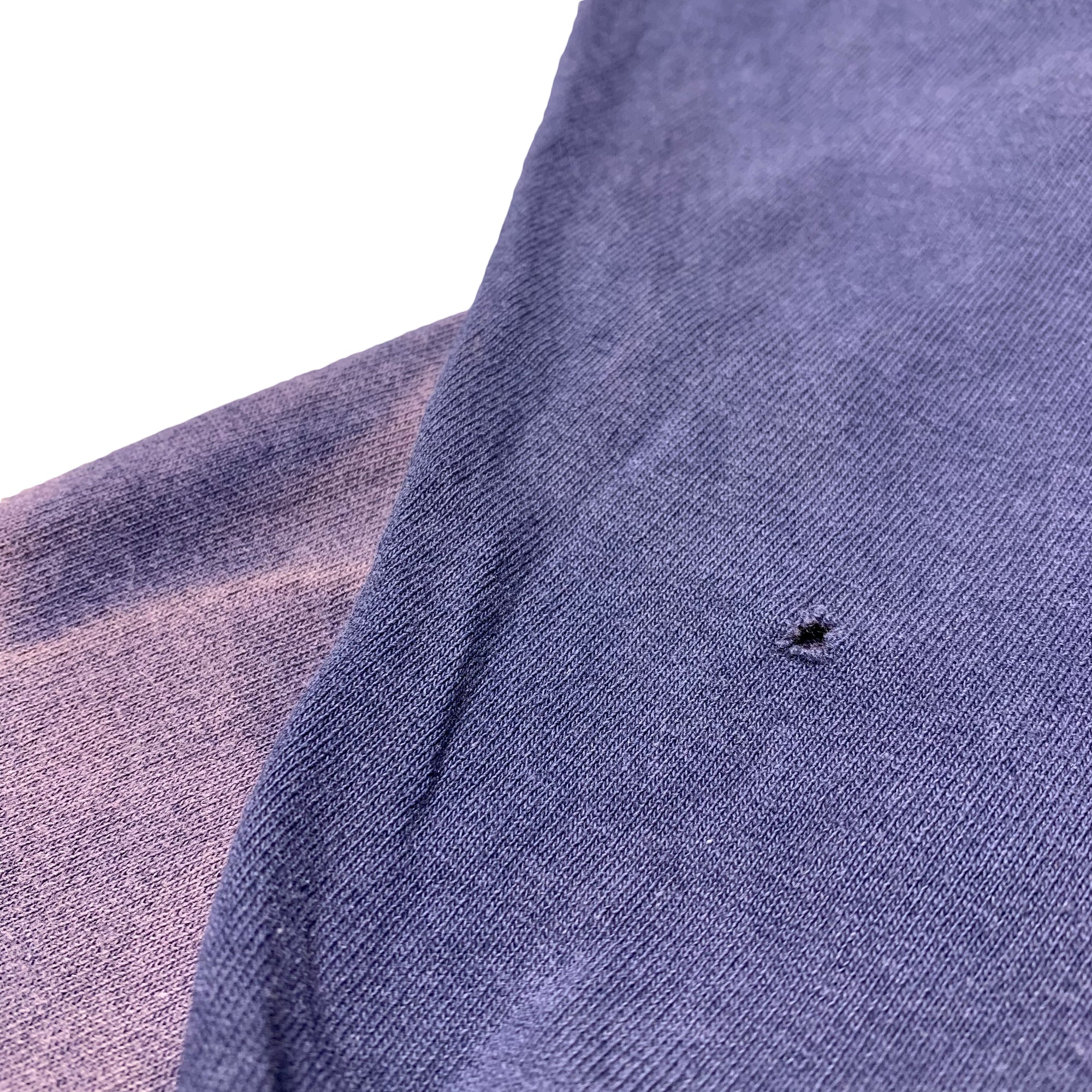 90's Bleached Navy Long Sleeve T-Shirt