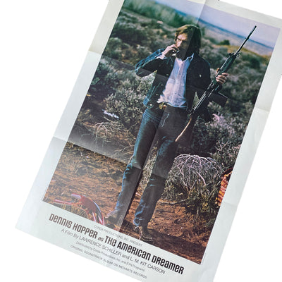 1971 Dennis Hopper in 'The American Dreamer' LP