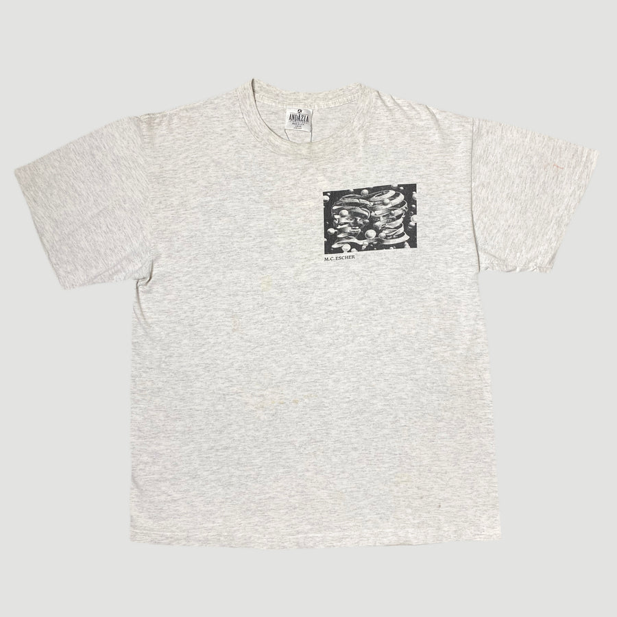 1991 M.C. Escher 'Bond of Union' T-Shirt