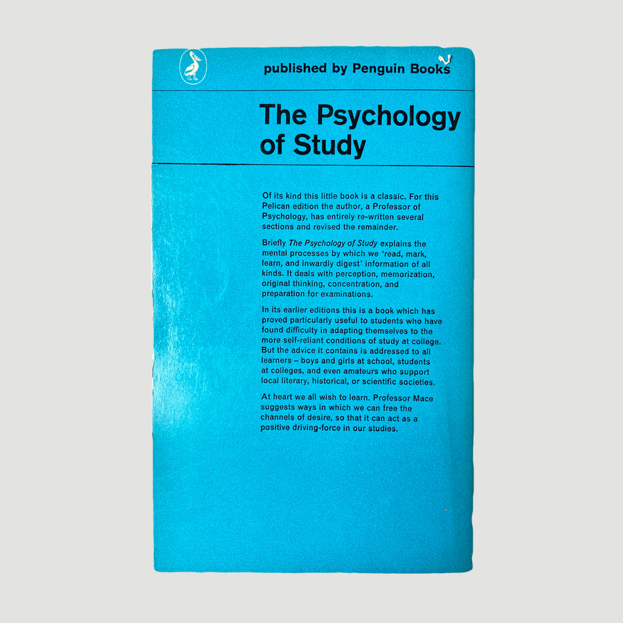 1983 The Psychology of Study Pelican Book