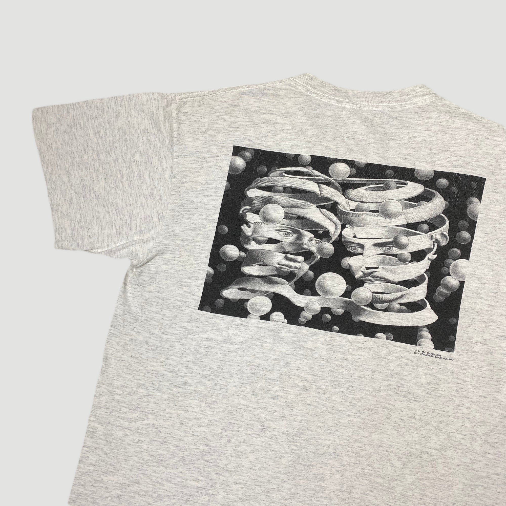 1991 M.C. Escher 'Bond of Union' T-Shirt