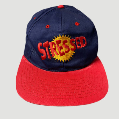 90's 'Stressed' Snapback Cap