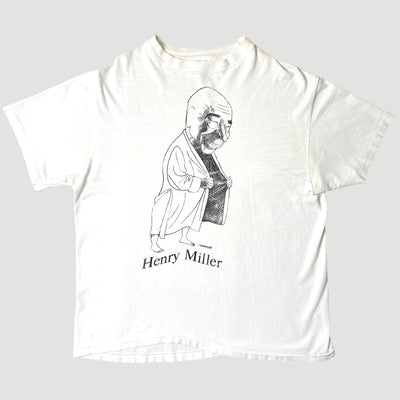 Early 90's Henry Miller Largely Literary T-Shirt