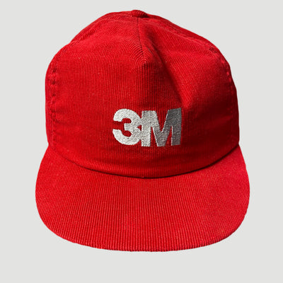 80's 3M Corduroy Snapback Cap