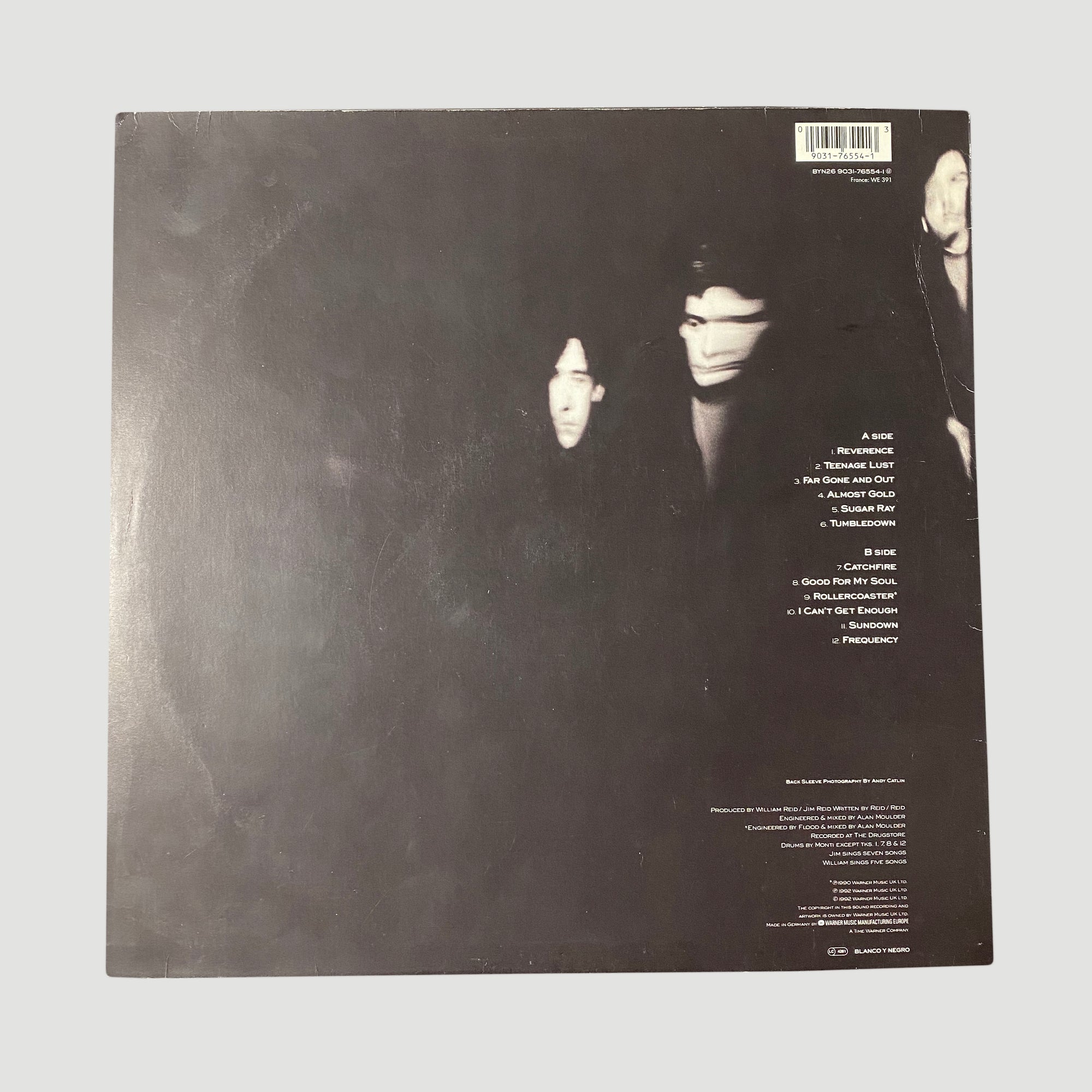 1992 The Jesus And Mary Chain 'Honey's Dead' LP