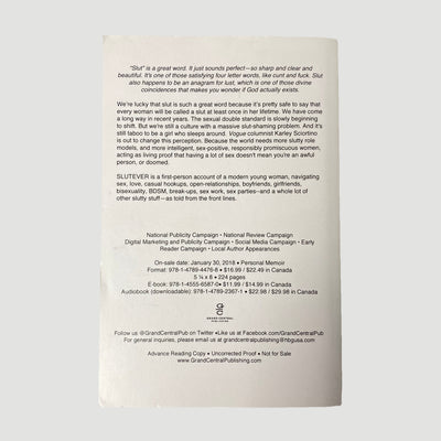 2018 Karley Sciortino 'Slutever' First Edition