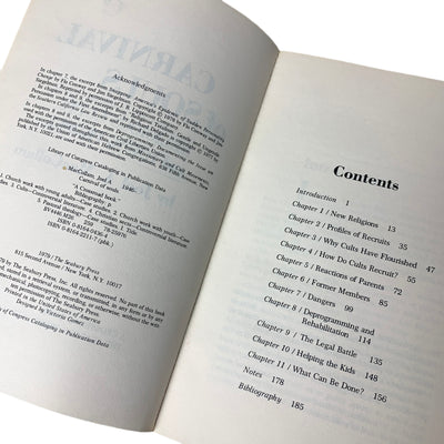 1979 Joel A MacCollam 'Carnival of Souls: Religious Cults and Young People'