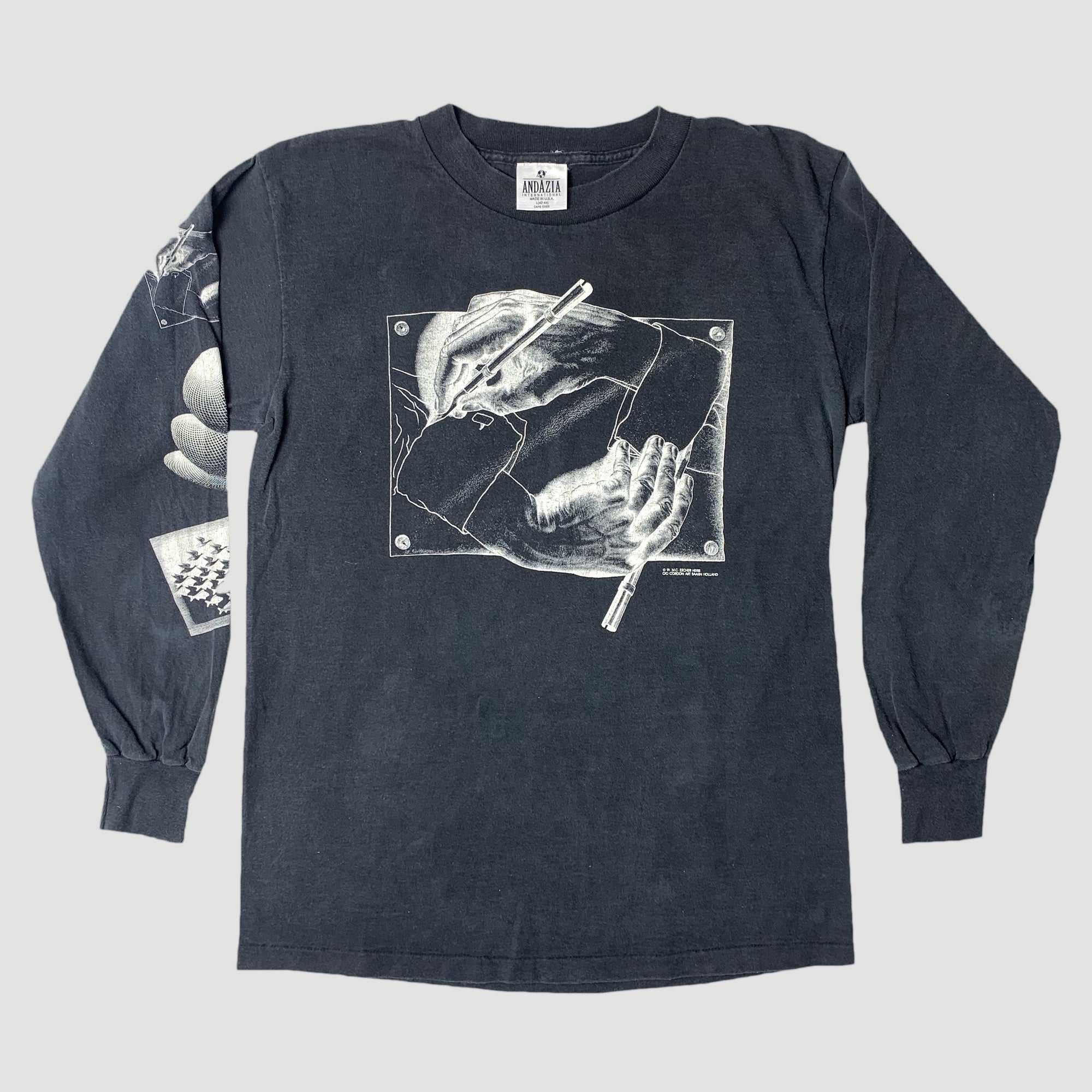 Early 90s M.C. Escher Long Sleeve