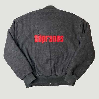 Late 90's The Sopranos Wool Bomber Jacket