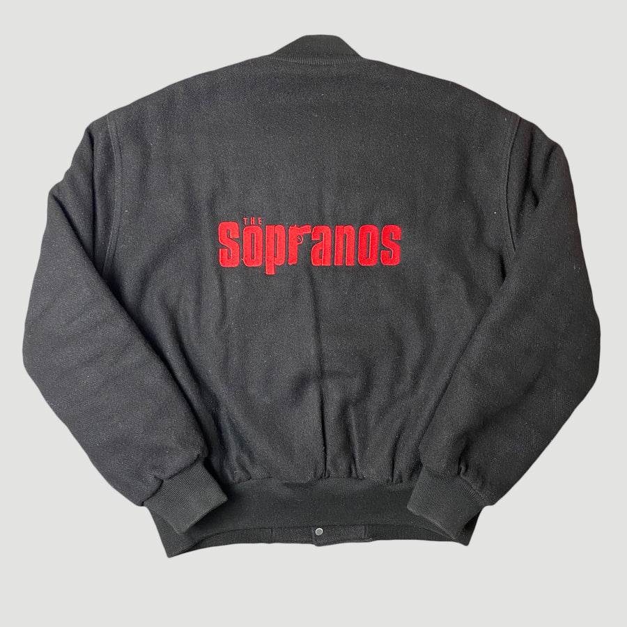 Late 90's The Sopranos Wool Bomber Jacket
