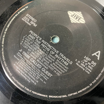 1990 A Tribe Called Quest 'People's Instinctive Travels And The Paths Of Rhythm' LP