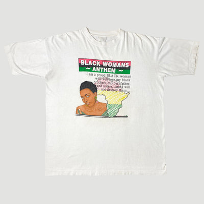 Early 90's Black Womans Anthem T-Shirt