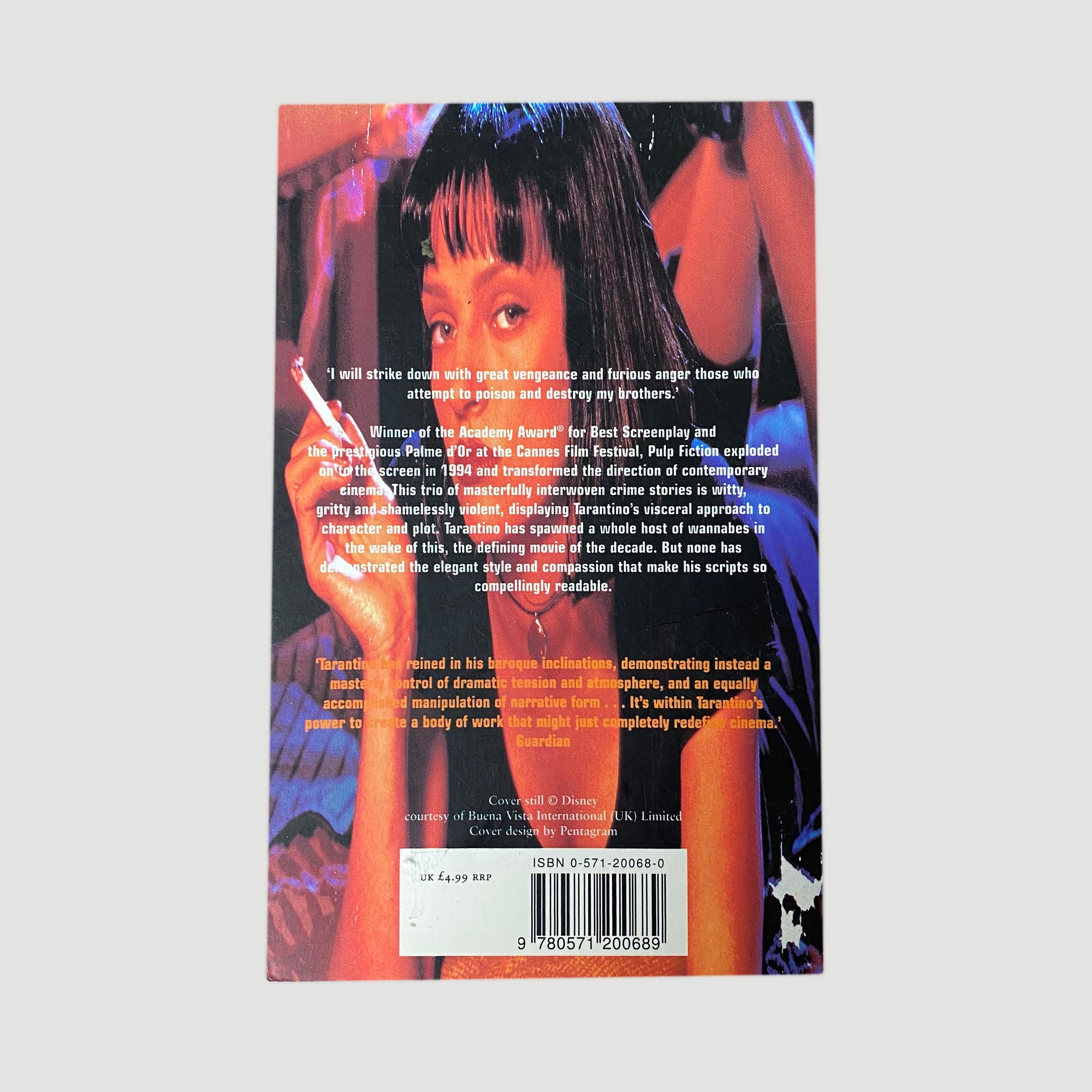 1999 Pulp Fiction Screenplay