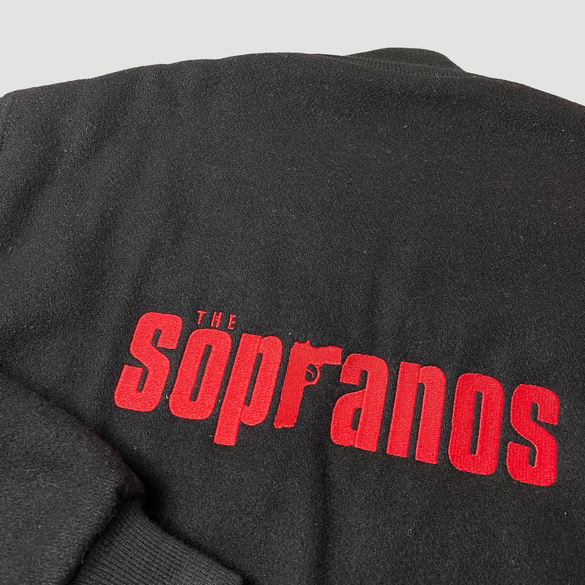 Late 90's The Sopranos Wool Bomber Jacket
