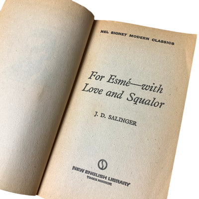 1981 J.D. Salinger 'For Esmé - with Love and Squalor'