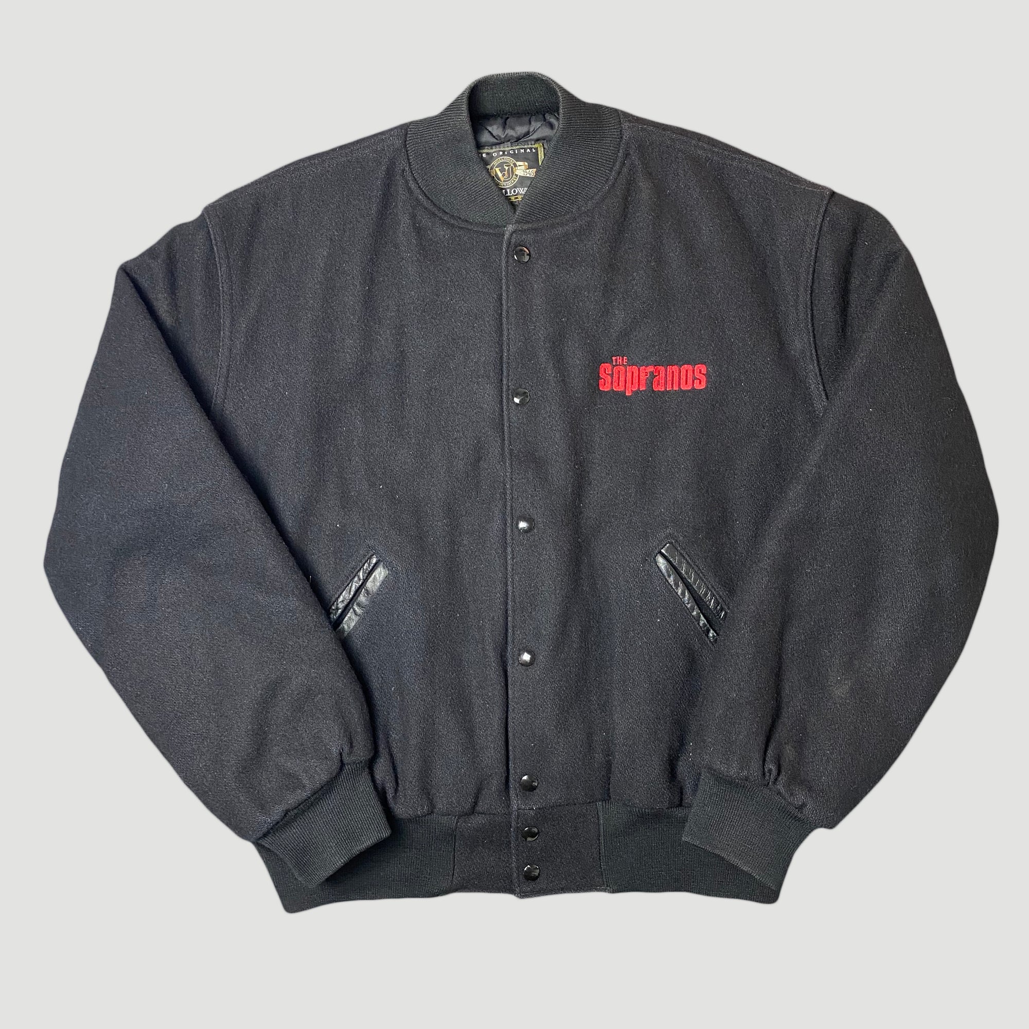 Late 90's The Sopranos Wool Bomber Jacket