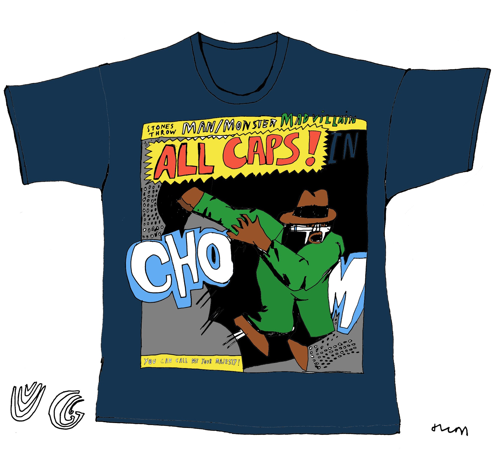 Late 00’s Madvillain ALL CAPS T-Shirt