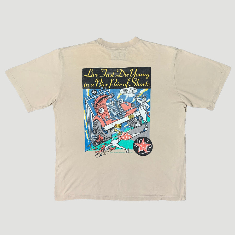 Mid 90's Mambo 'Live Fast Die Young' T-Shirt