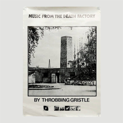 00's Industrial Records Throbbing Gristle "Death Factory" Poster