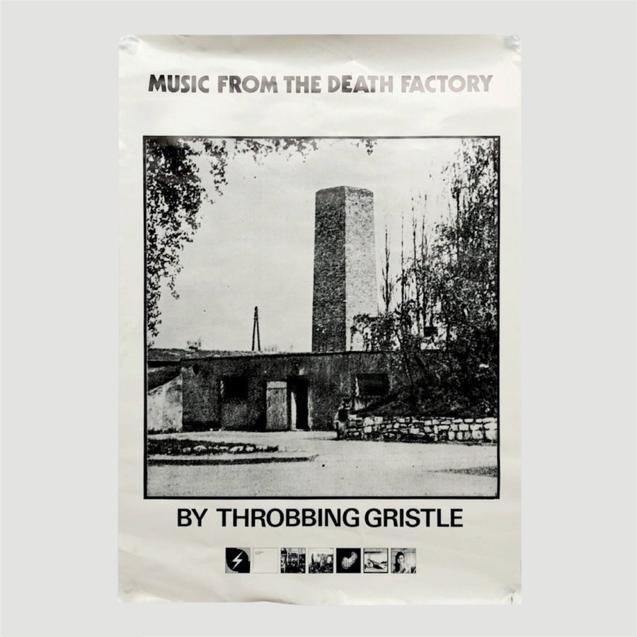 00's Industrial Records Throbbing Gristle "Death Factory" Poster