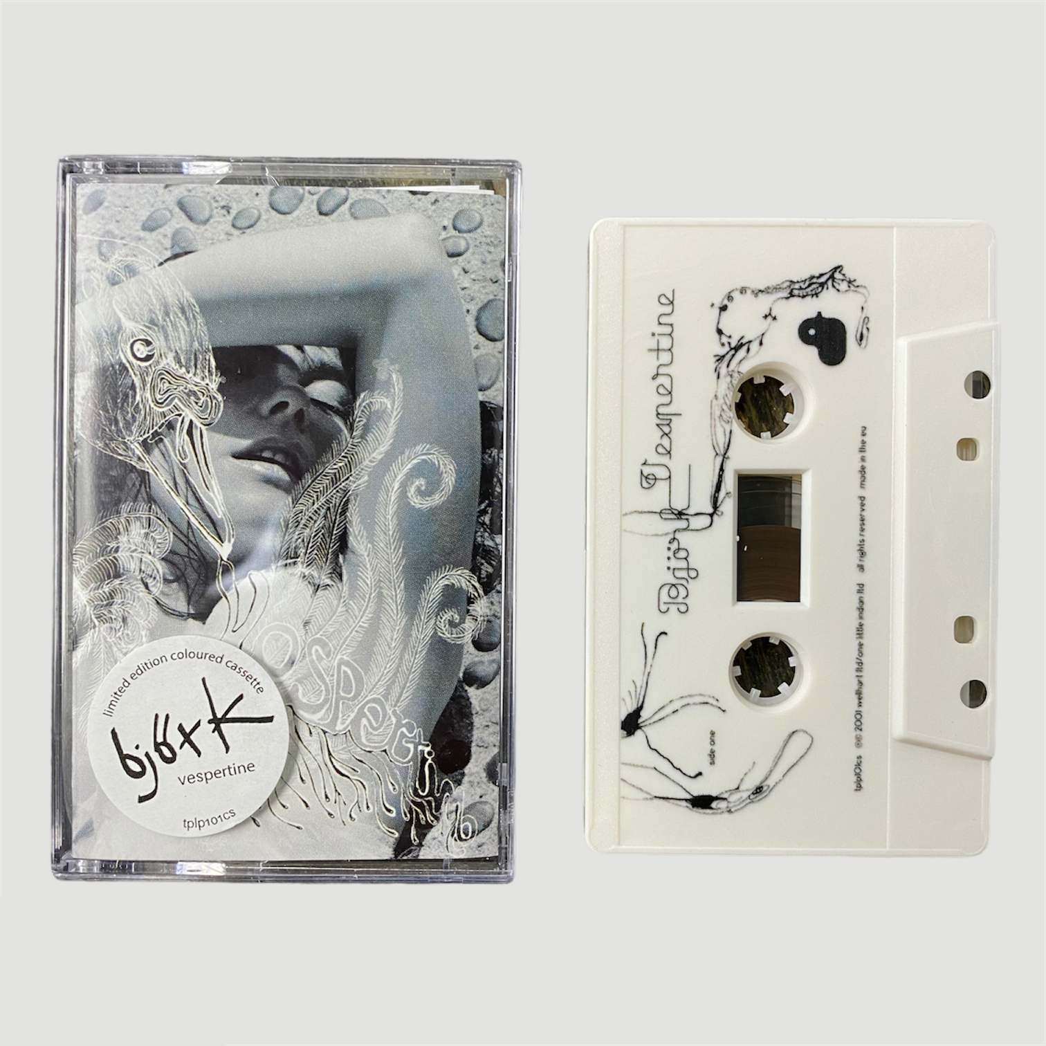 2019 Bjork Vespertine Limited White Cassette