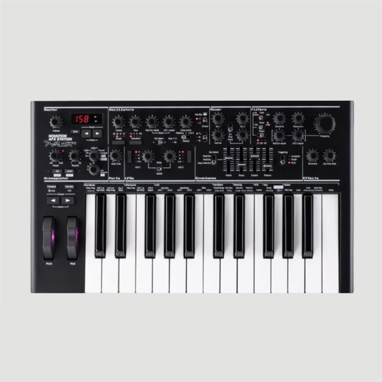 2020 Novation AFX Station Monosynth by Aphex Twin