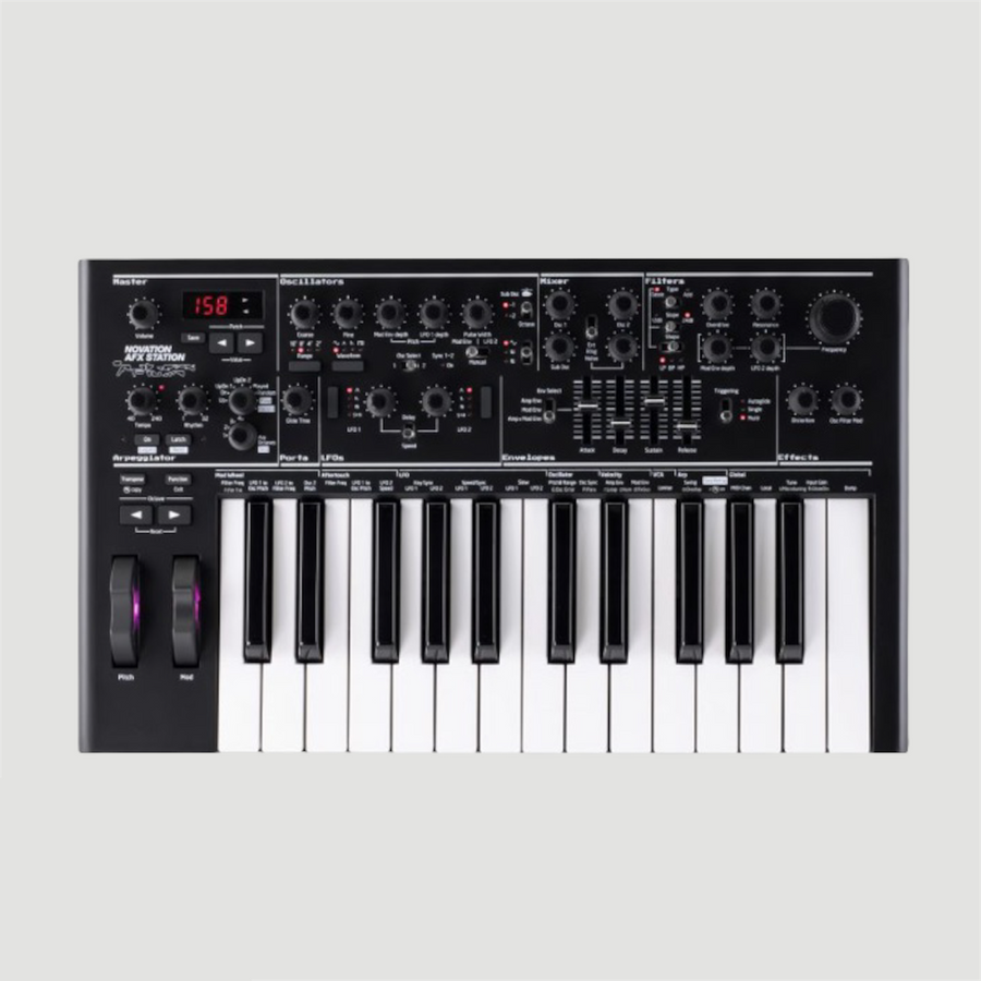 2020 Novation AFX Station Monosynth by Aphex Twin
