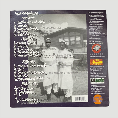 2001 MF DOOM Doomsday 2LP Vinyl Set