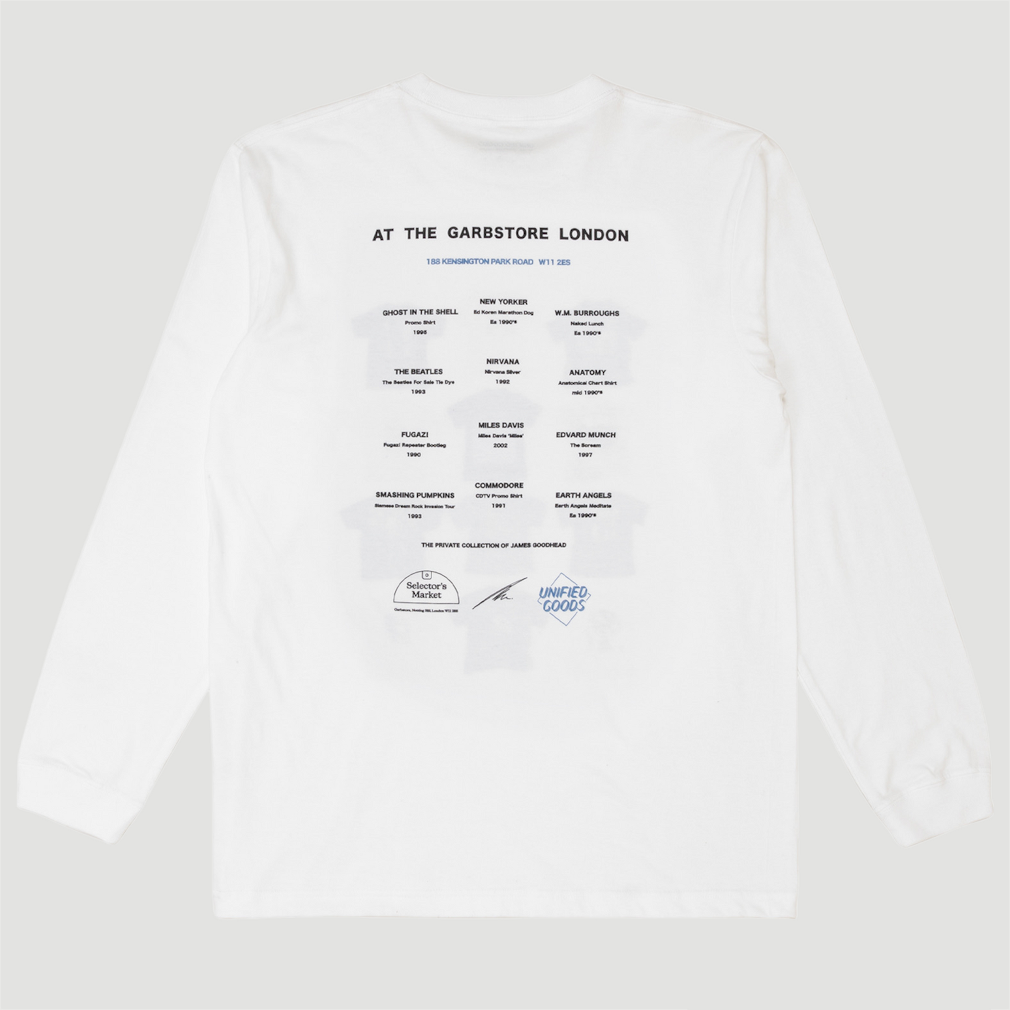 Garbstore x UG LS Tour T-Shirt