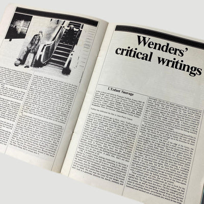 1976 Jan Dawson 'Wim Wenders'