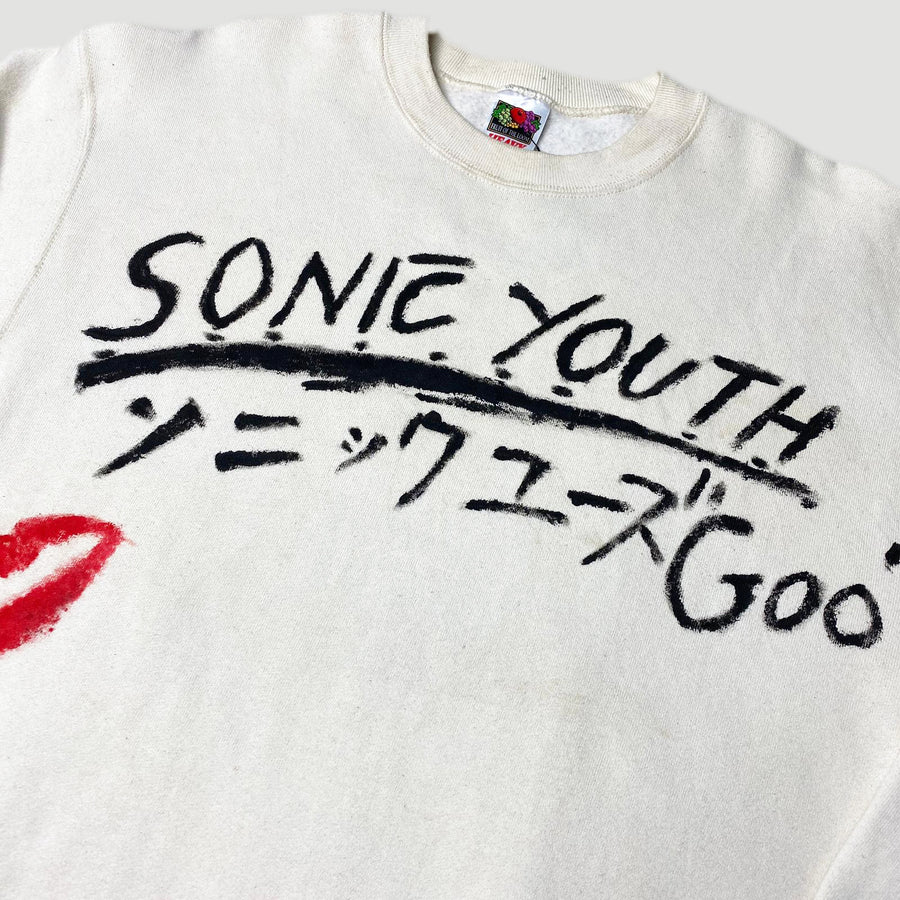 Mid 90's Custom Sonic Youth 'Goo' Sweatshirt