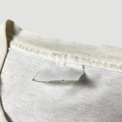 Late 80's WWF 'Saving Life On Earth' Pocket T-Shirt