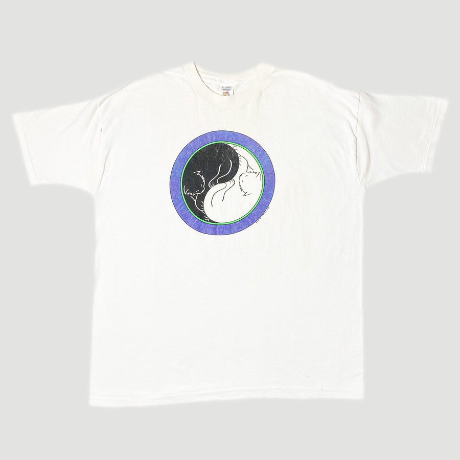 Early 90's Cat Yin Yang T-Shirt
