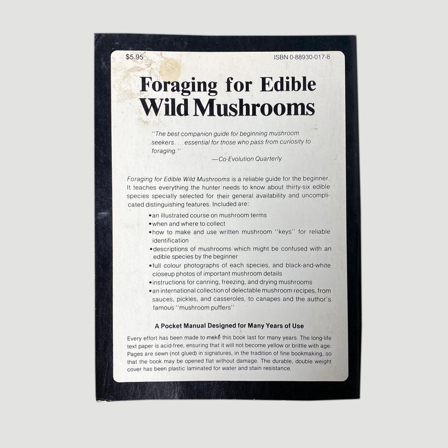 1978 Karen & Richard Haard 'Foraging for Edible Wild Mushrooms'