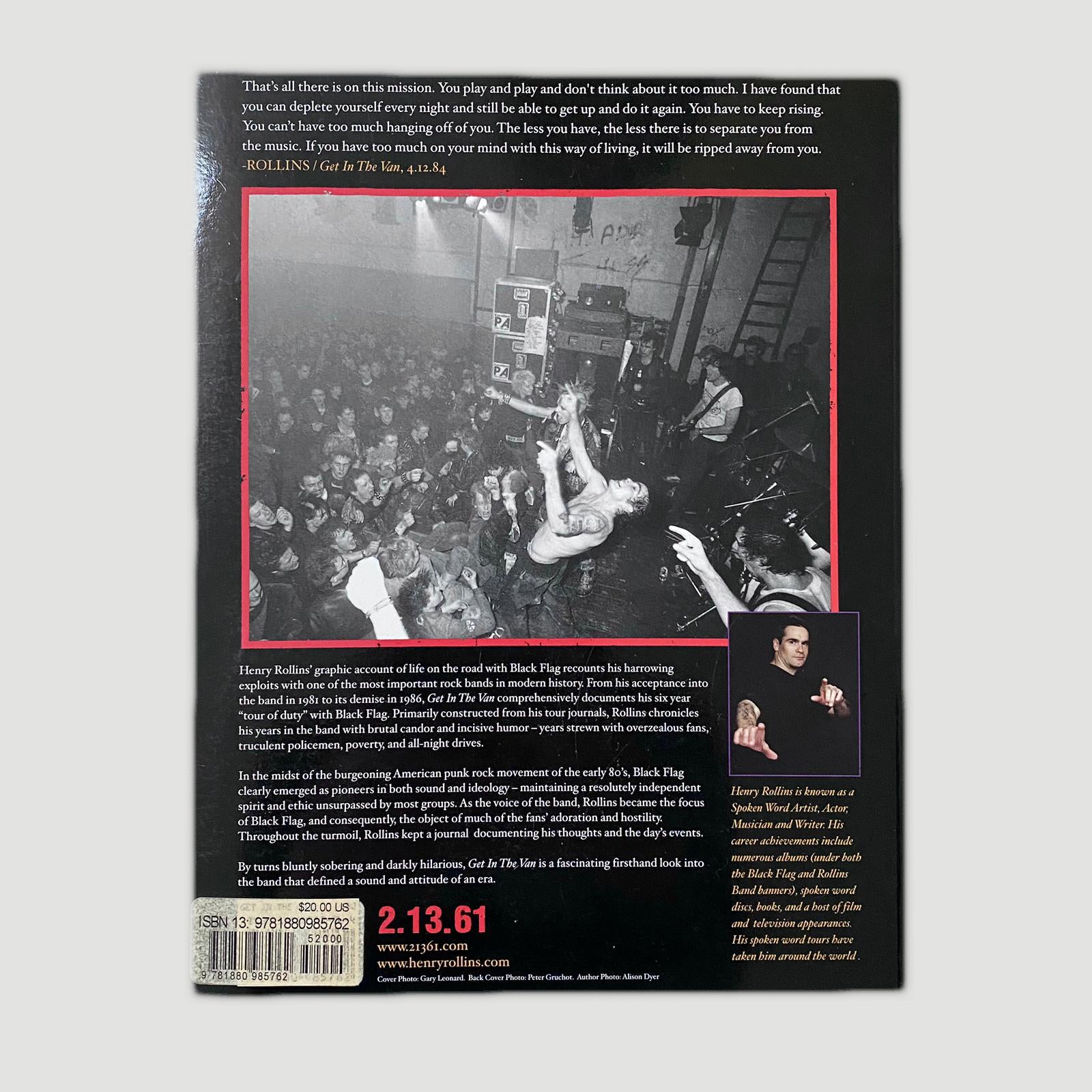 2004 Henry Rollins 'Get In The Van'