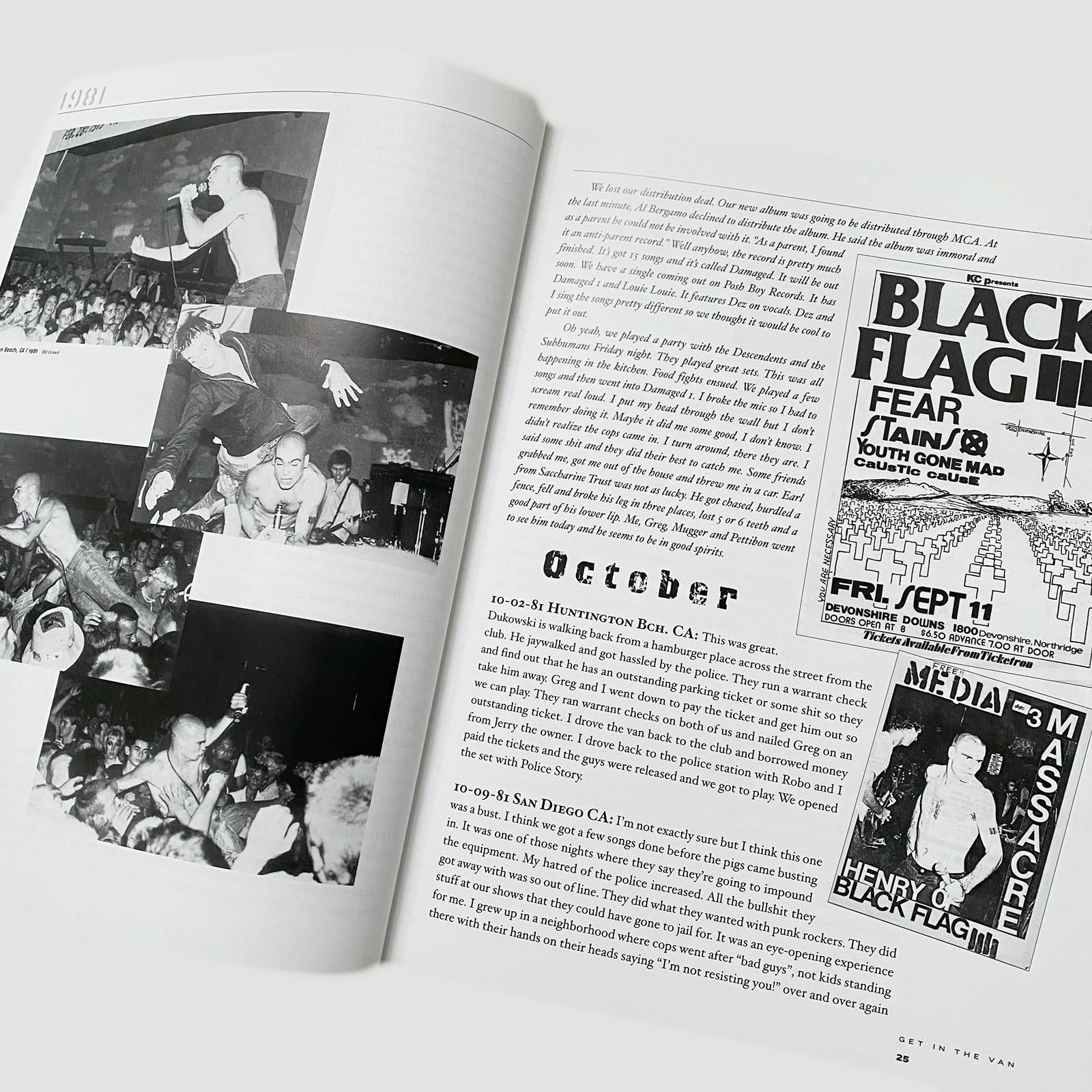 2004 Henry Rollins 'Get In The Van'